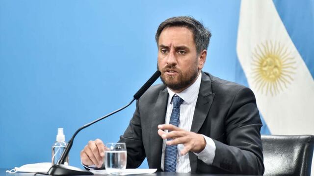 El ministro de Ambiente, Juan Cabandié