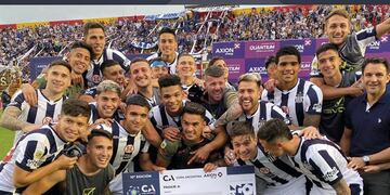 Talleres avanzó a semifinales de Copa Argentina y sigue sumando dinero y elevando su ilusión en este torneo. (Prensa Talleres)