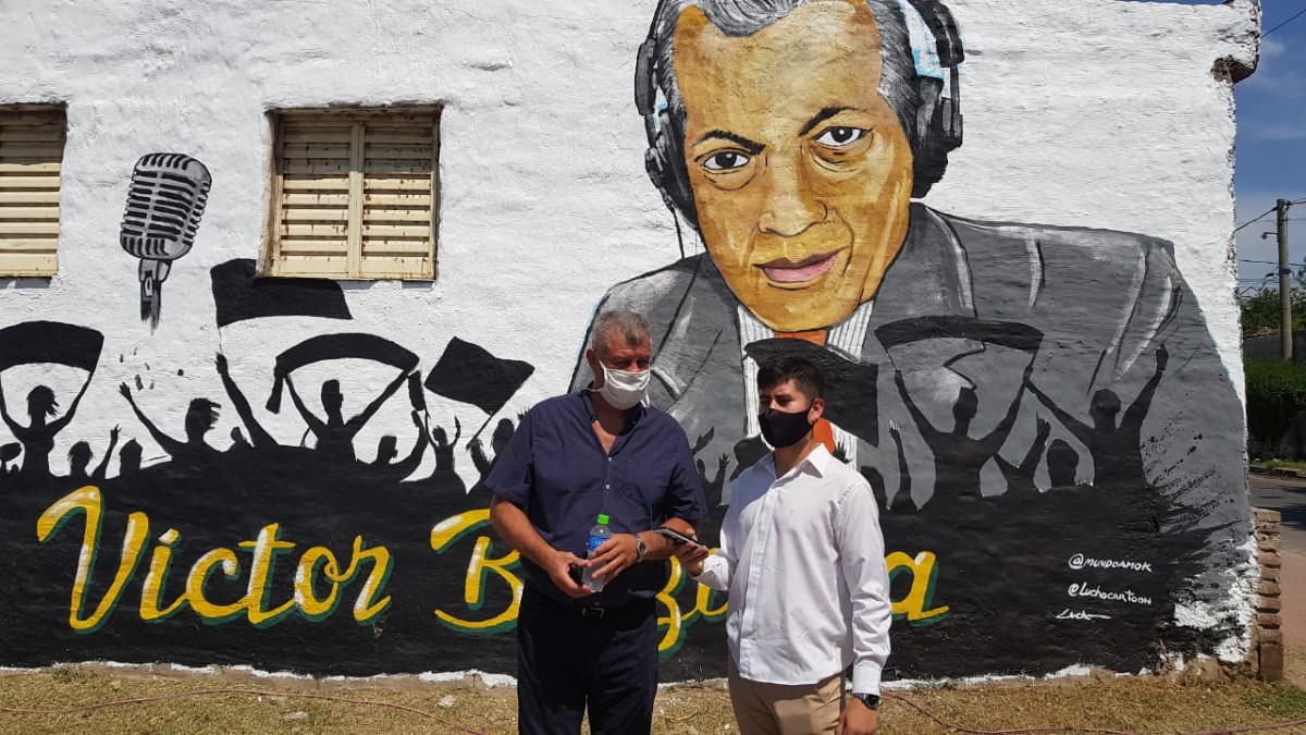 Victor Brizuela tiene su plazoleta en Bella Vista