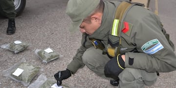 Efectivos de Gendarmería Nacional detuvo a 5 personas por tráficos de drogas. (imagen ilustrativa)