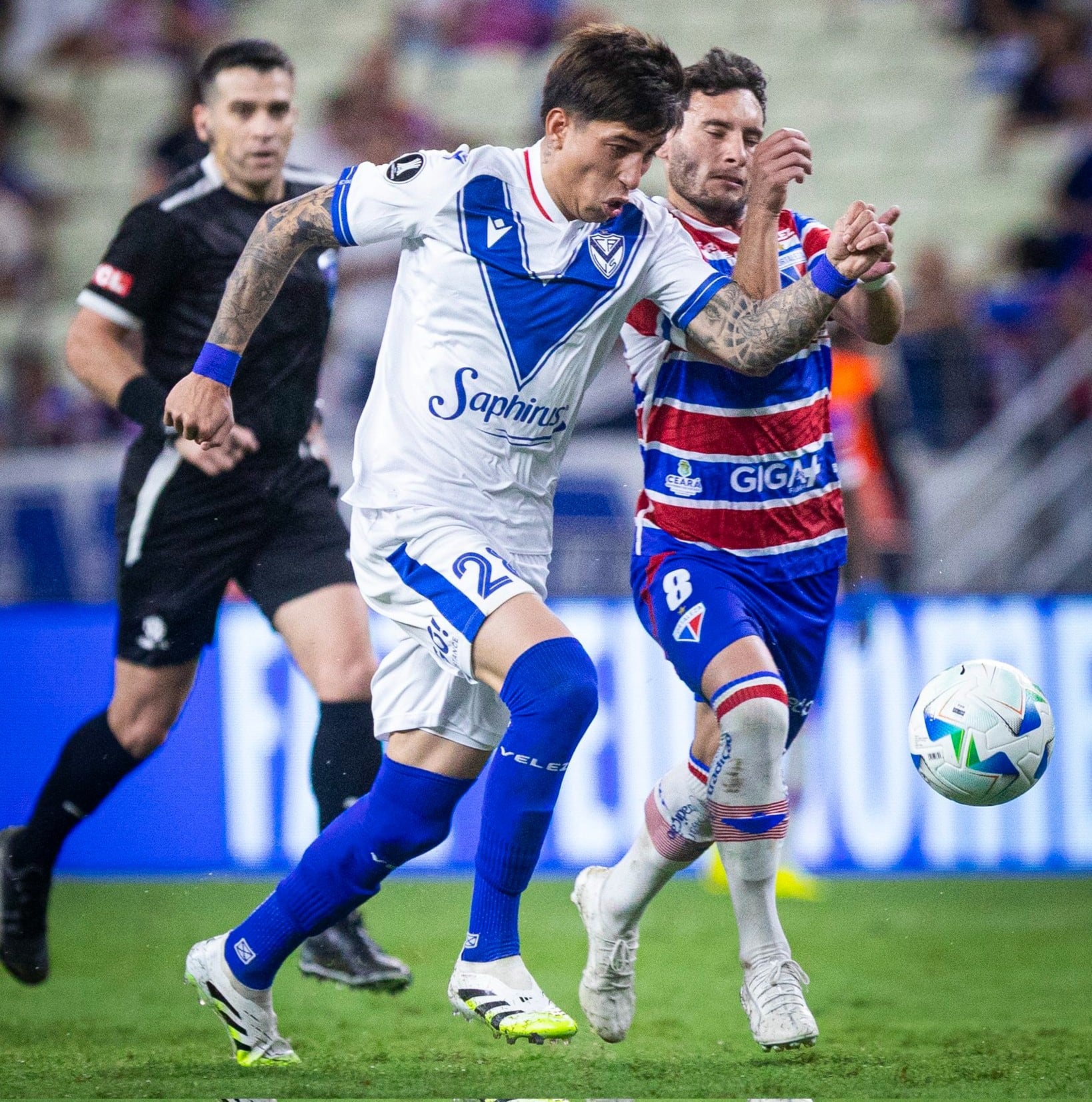 Vélez Sarsfield logró un buen empate en el partido de ida de los octavos de final de la Copa Libertadores. (@Velez)