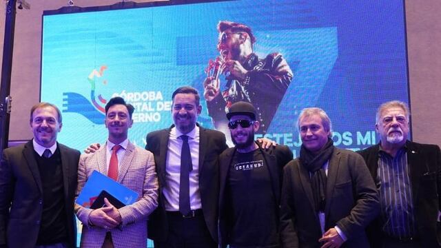 Los funcionarios municipales Pablo Bianco, Francisco Marchiaro, Miguel Siciliano y Ulises Bueno.