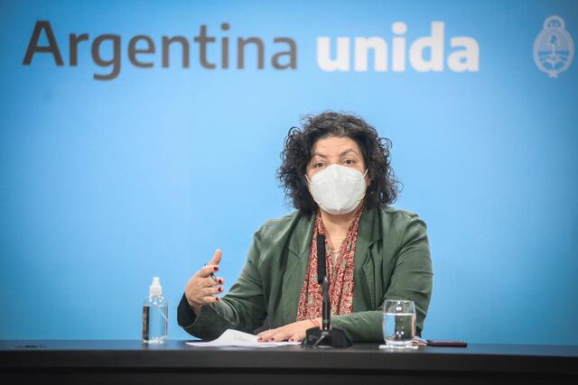 Carla Vizzotti, ministra de Salud de la Nación. (Presidencia)