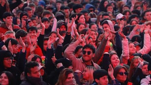 Festejo Dia de la Primavera en la Costanera de Carlos Paz.
