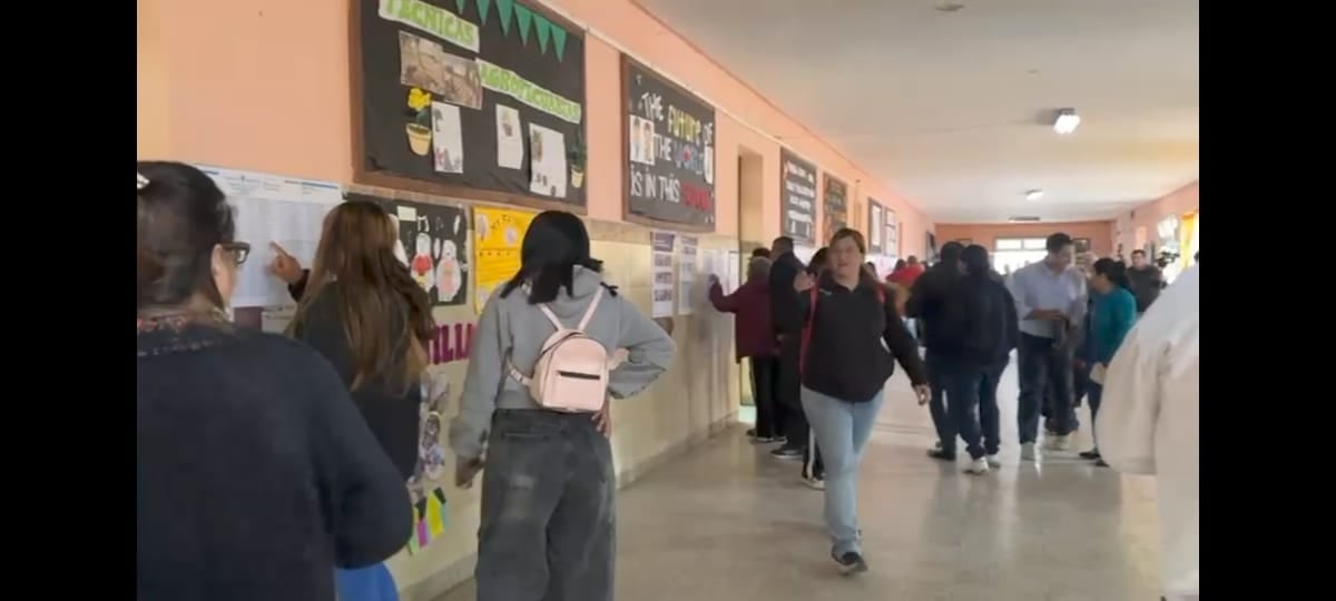 Escuela N 8 Bartolomé Mitre, de Trancas, donde emitirá su voto el gobernador en uso de licencia, Osvaldo Jaldo.
