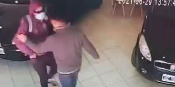 El asalto. (Gentileza ElDoce.tv)