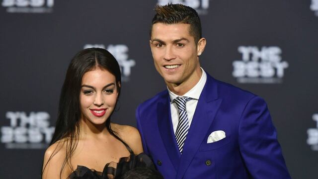 Georgina Rodríguez y Cristiano Ronaldo.