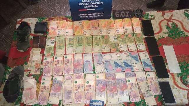 Material secuestrado en San Cristóbal