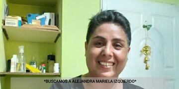Hallaron sana y salva a Mariela Izquierdo