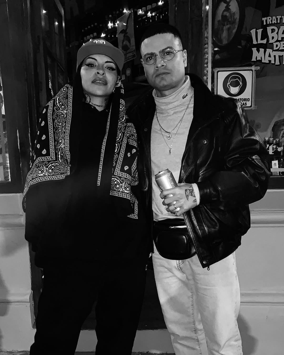 Cazzu y Lil Supa.