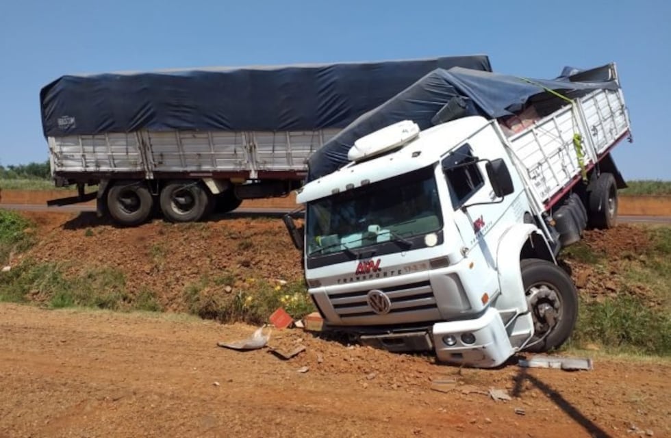 Siniestro vial en Garupá dejó daños materiales