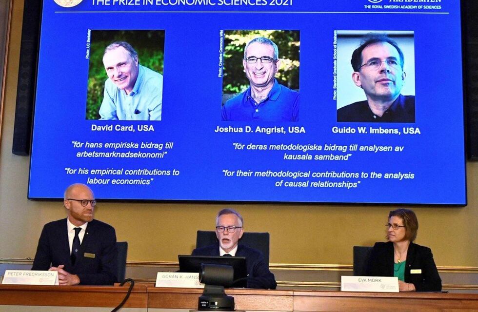 El Nobel de Economía fue para tres economistas experimentales