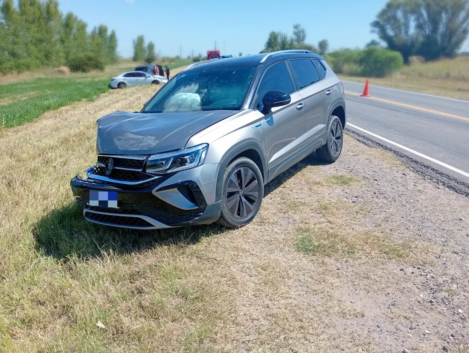 Las imágenes del triple choque en Córdoba.