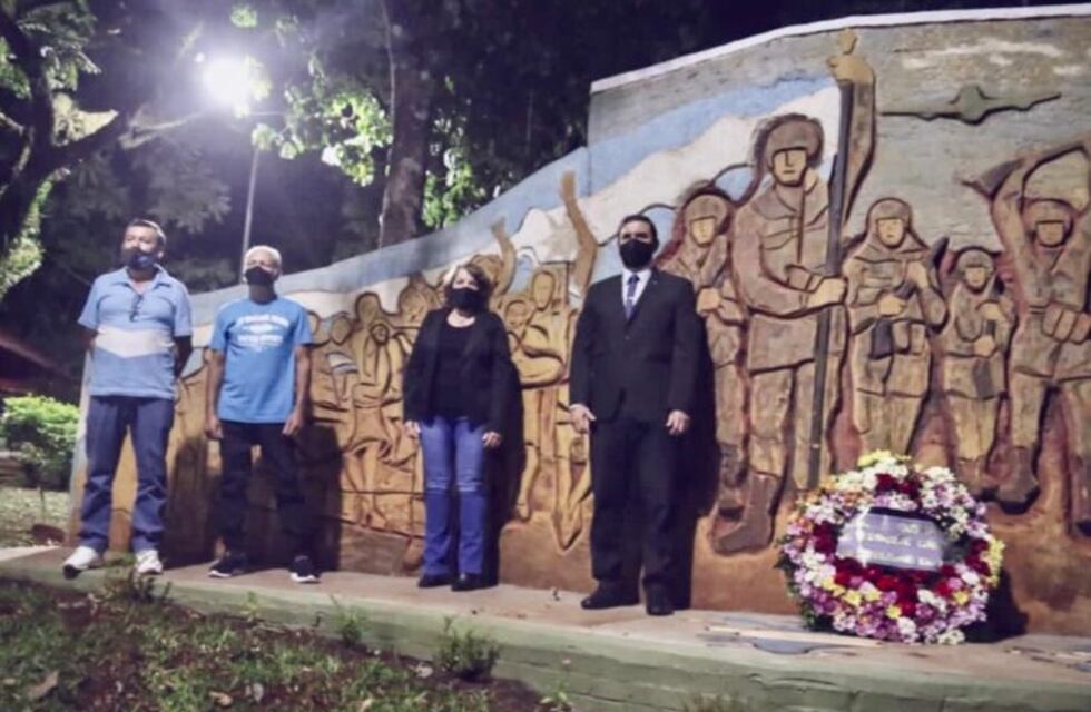 Eldorado: homenajearon a veteranos y caídos en la guerra de Malvinas