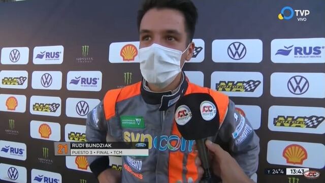 El iguazuense “Rudito Bundziak” terminó tercero y disputa el título del TC Mouras