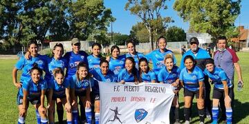 Puerto Belgrano perdió 3 a 2 en su debut ante Municipales.