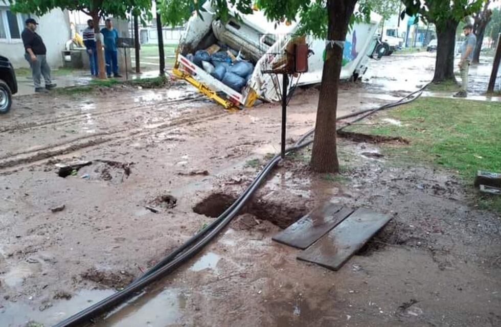 Recolección de basura complicada en la Milka