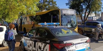 El colectivo en el que ocurrió la agresión viajaba de Rosario a Granadero Baigorria.