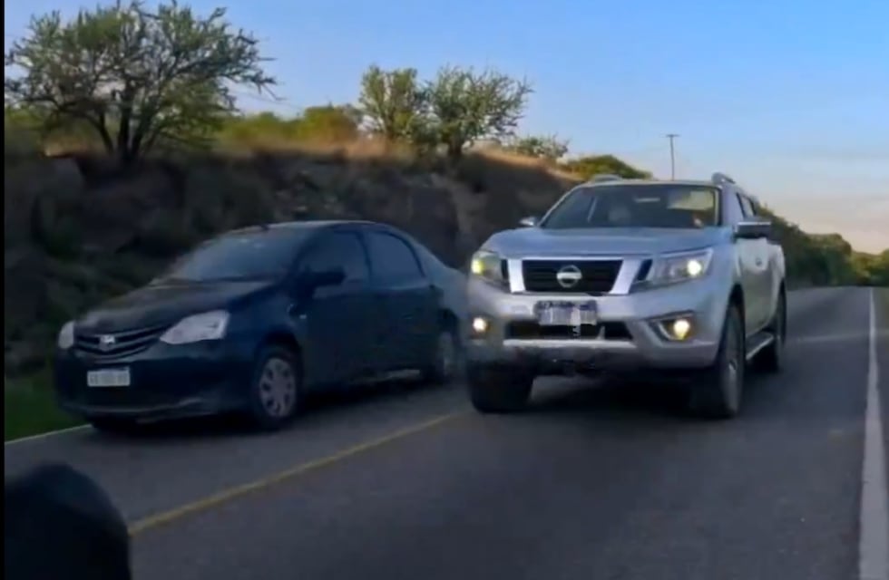 “No nos dio tiempo”: una camioneta hizo un sobrepaso que podría haber sido tragedia