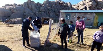 Jornada solidaria en el colegio padre Liqueño y alrededores