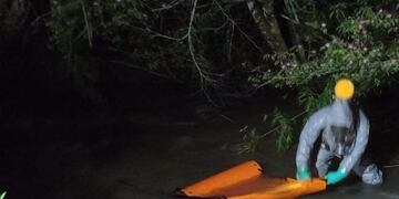 Lograron identificar al cuerpo hallado en el arroyo de Los Helechos.