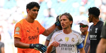Bono junto a Modric, este miércoles en el Mundial de Clubes