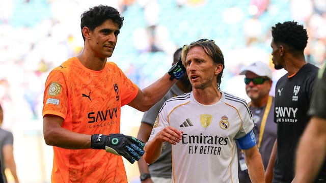 Bono junto a Modric, este miércoles en el Mundial de Clubes
