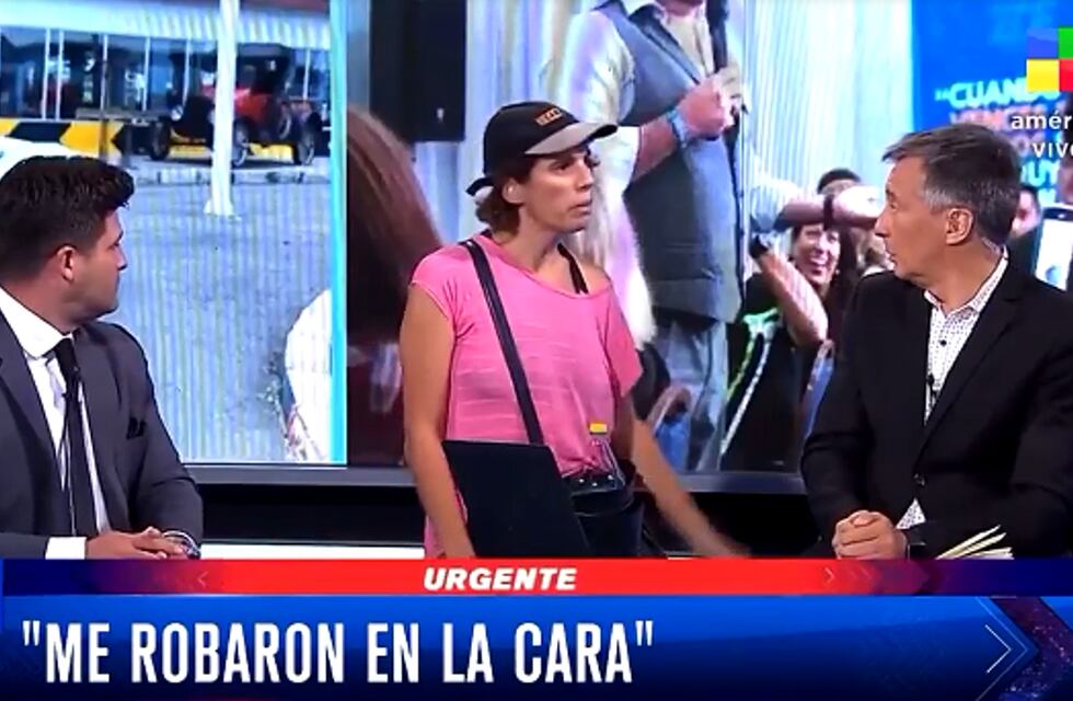 Increíble: una mujer interrumpió al aire un noticiero para denunciar acoso sexual