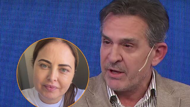 Aníbal Lotocki habló tras la internación de Silvina Luna. (Captura El Trece)