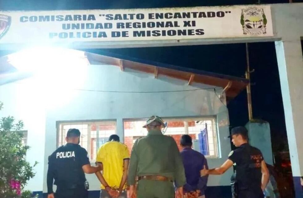 Dos cazadores ilegales fueron detenidos en el Parque Provincial de Salto Encantado