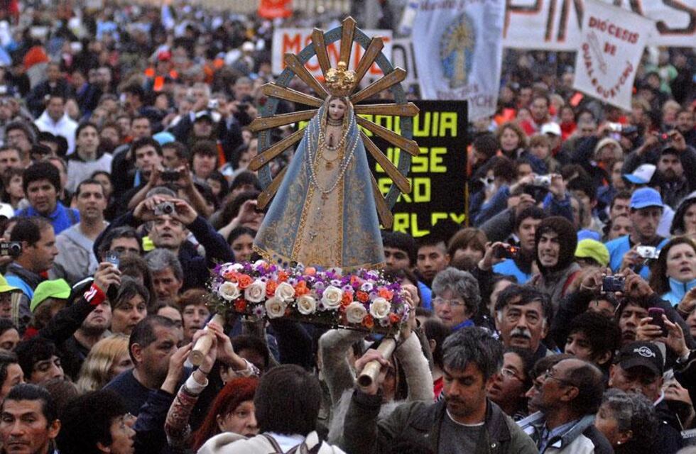 Caminata institucional de Cáritas