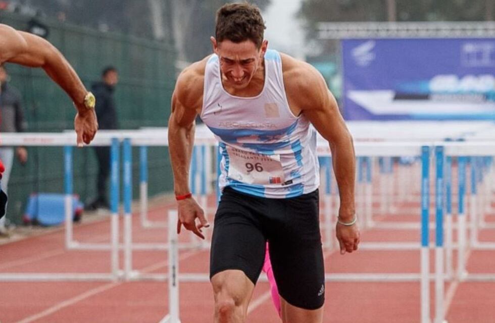El mendocino Renzo Cremaschi, tras ser finalista en el Campeonato Sudamericano de Atletismo de Sao Paulo: su balance