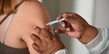 Campaña de vacunación por la pandemia de coronavirus en Jujuy.