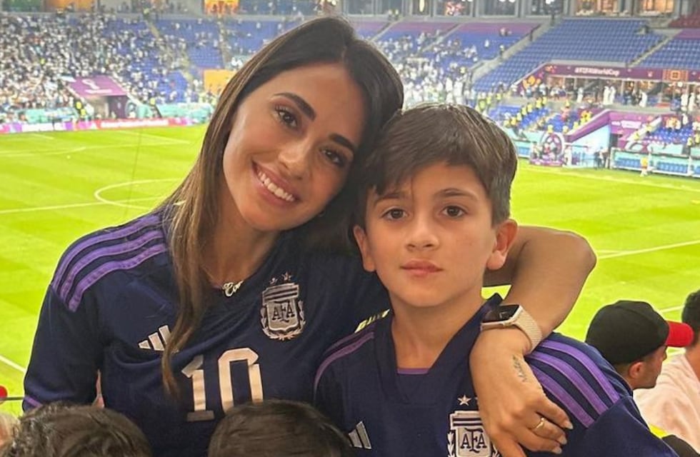 Antonela Roccuzzo se puso nostálgica en el cumpleaños número 11 de Thiago Messi