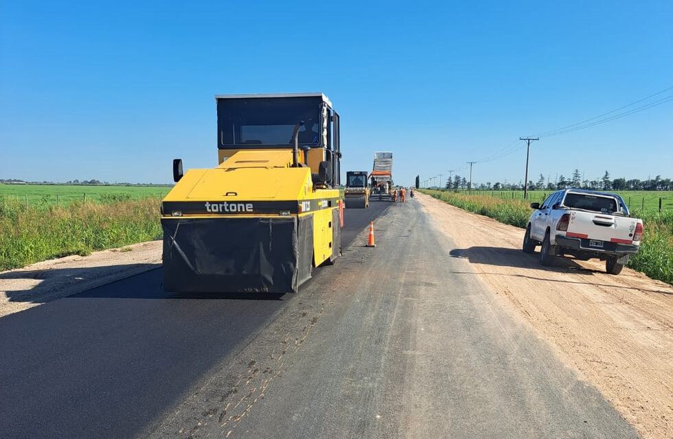 Tránsito: a buen ritmo de trabajo, el sueño de la Ruta S 397 se convierte en realidad