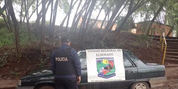 Recuperan en Eldorado un automóvil robado.