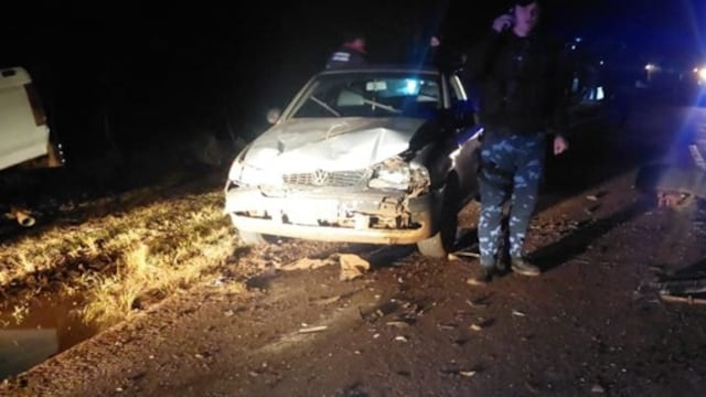 Tragedia en Andresito: un muerto y varios heridos en un choque múltiple.