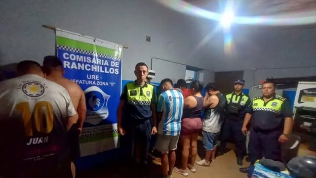 Festejos empañados por la violencia: nueve personas demoradas en Ranchillos.