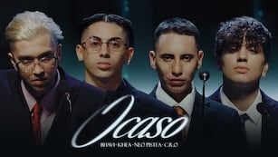 Con una particular publicidad, Khea, C.R.O, Neo Pistea y Bhavi estrenaron “Ocaso”