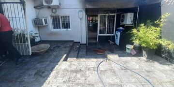 Incendio en un inquilinato de Posadas causado por cortocircuito de un televisor.