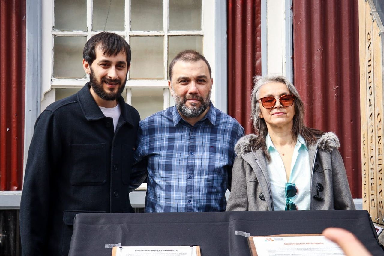 Acto por el 99° aniversario de la Biblioteca Popular Sarmiento.