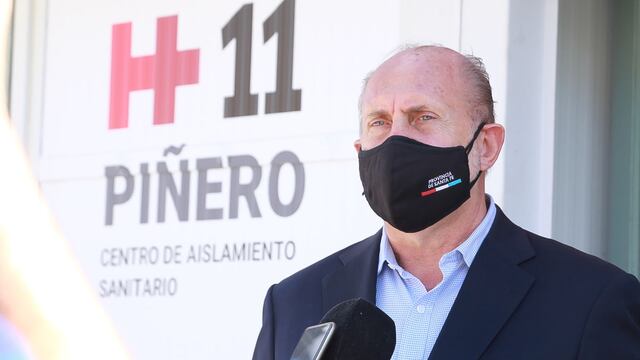 Omar Perotti anunció las nuevas medidas sanitarias por la segunda ola. (Gobierno de Santa Fe)