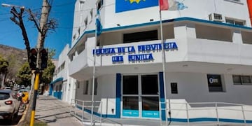 El robo ocurrió en un depósito de la Departamental Punilla. Es un sector al que sólo entran policías. (El Doce)