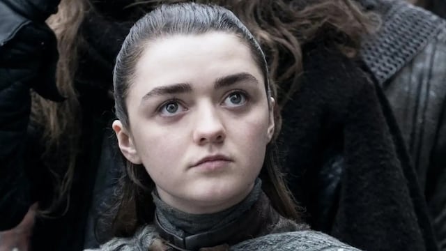 Maisie Williams en su papel de Arya Stark en Games Of Thrones.