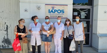 Afiliados al IAPOS reclamaron que no corten el servicio en el Departamento Castellanos