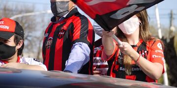 El socio e hincha de Patronato vivió hoy un acontecimiento a pura emoción y sentimiento. La caravana de cierre de la Lista 107