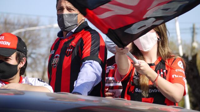 El socio e hincha de Patronato vivió hoy un acontecimiento a pura emoción y sentimiento. La caravana de cierre de la Lista 107