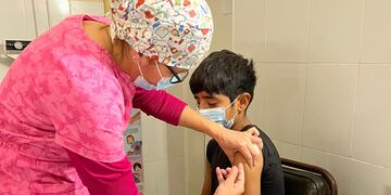 El operativo incluyó 52 dosis del calendario regular, 61 consultas obstétricas y 208 desparasitaciones de animales de compañía.