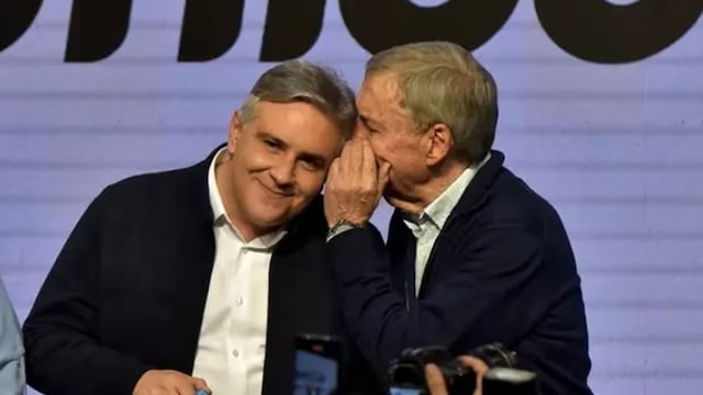 Juan Schiaretti y la número dos en la lista de Provincias Unidas, impulsada por Martín Llaryora.