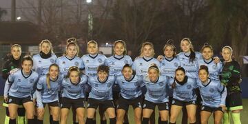 Las chicas de Belgrano superaron a Vélez, como visitantes (Prensa Belgrano).